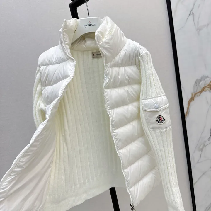 MONCLER ホワイト カーディガン