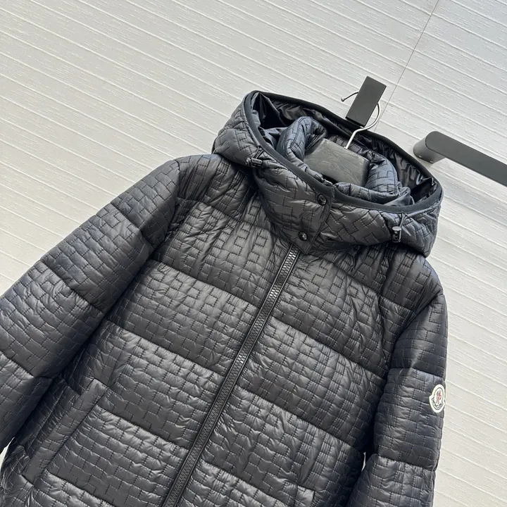 モンクレール ダウン ジャケット チェック柄