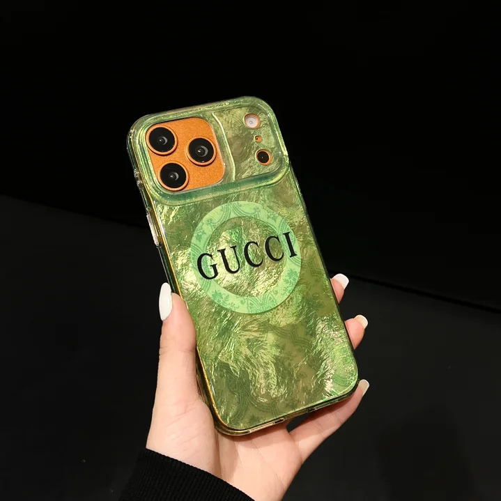 gucci iphone17 proケース リバーサイド マグネット