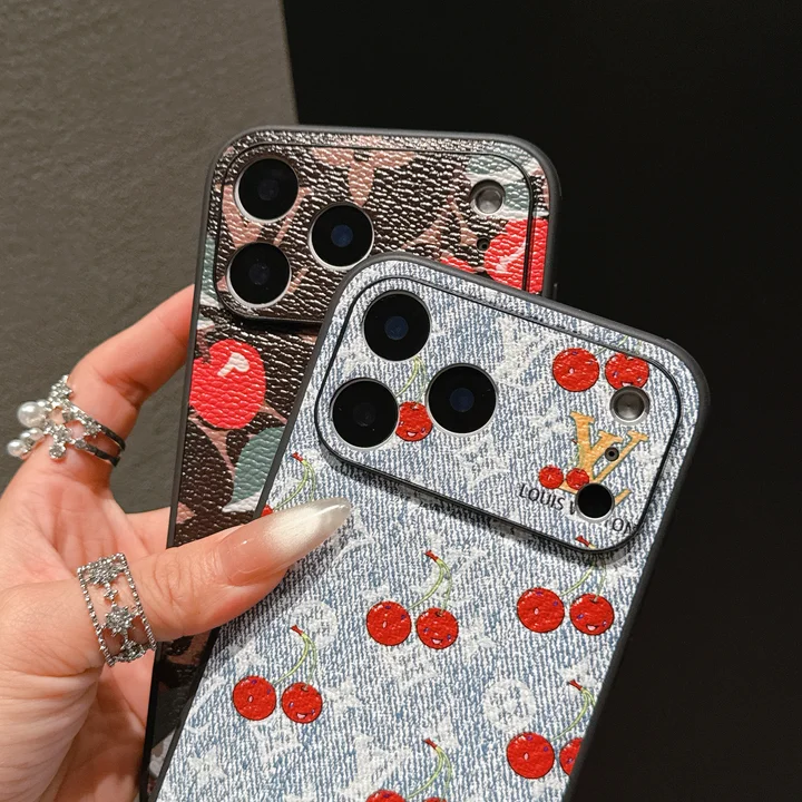 ルイヴィトン iphone17 pro maxケース 桜桃 可愛い