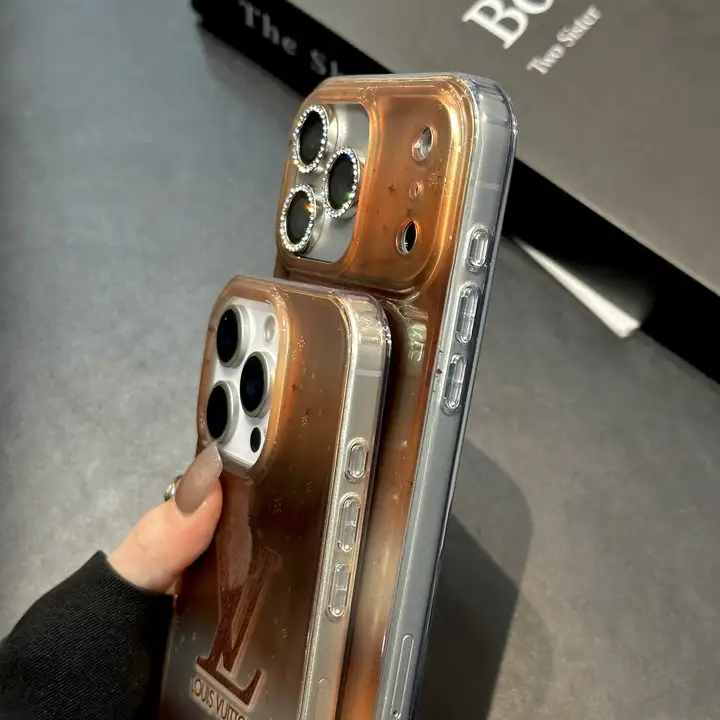 ルイビトン iphone17 カバー ブラウン