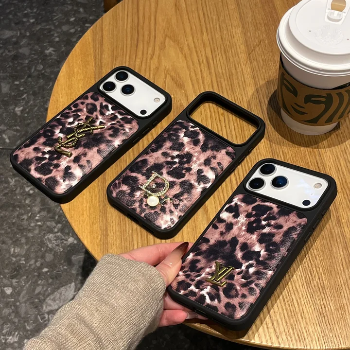 ハイブランドiphone17ケース ヒョウ柄
