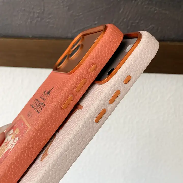 hermes iphone17ケース ライチテクスチャ