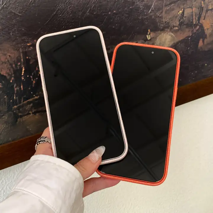 hermes iphone17 pro maxケース オレンジ ホワイト