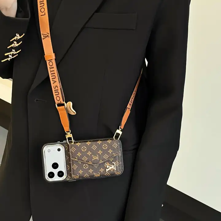 LV iphone17 proケース ストラップ付き
