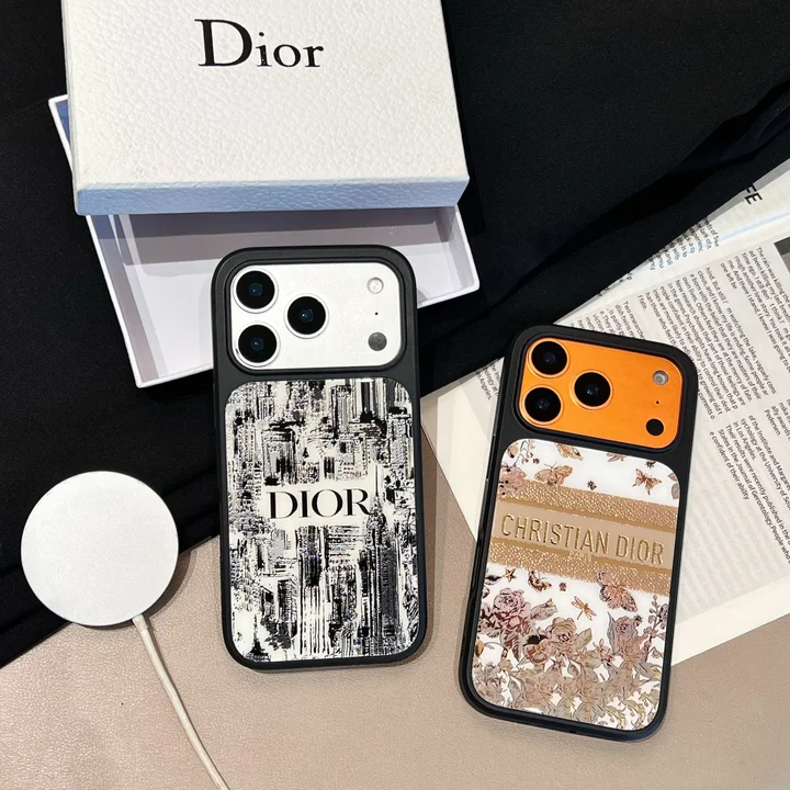 Dior iphone17ケース 背面 ガラス