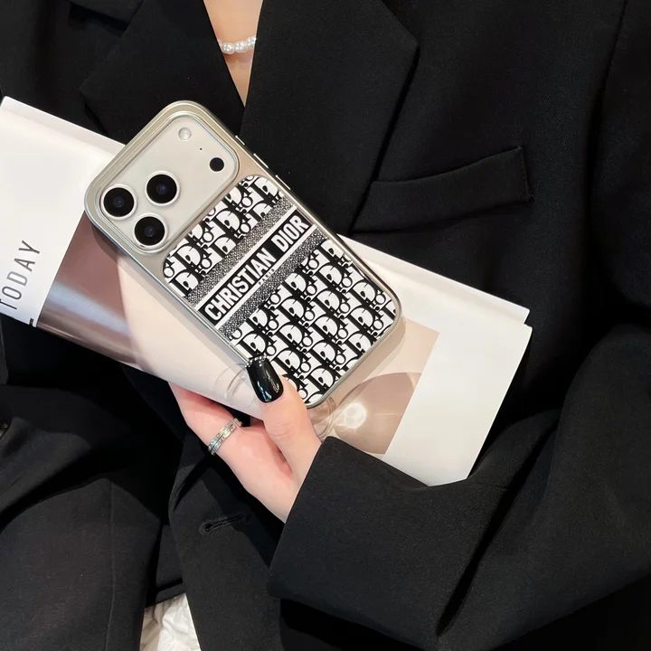 ディオールiphone17 proケース メッキ