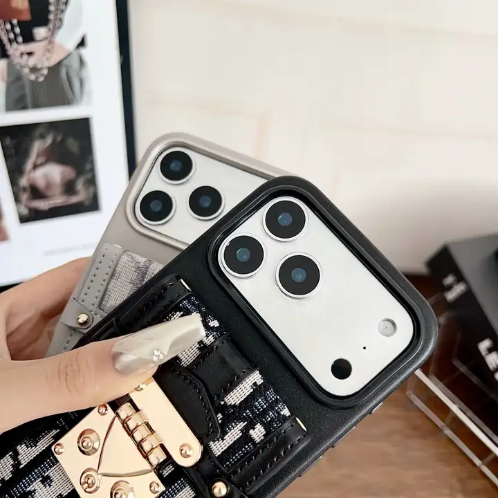 ディオールiphone17 proカードケース