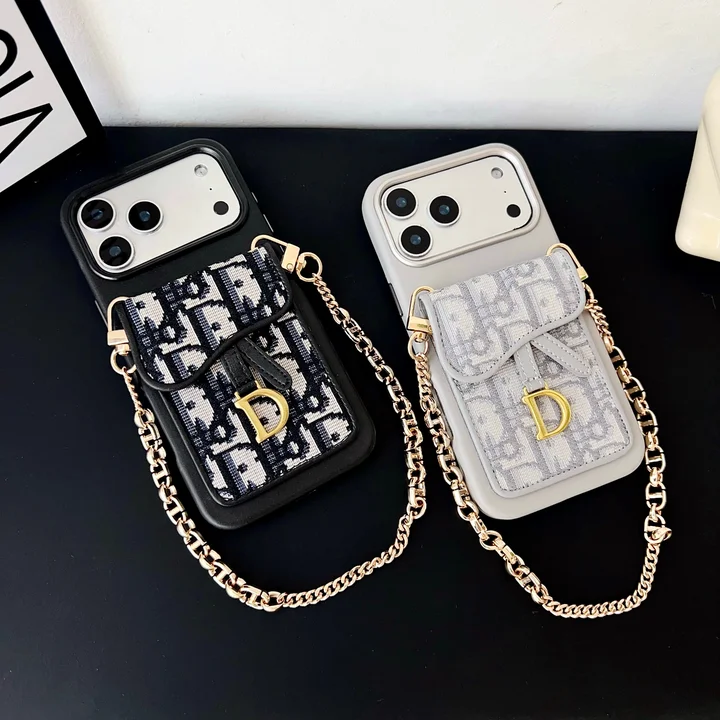 DIOR iphone17 pro maxケース 縦 ショルダー