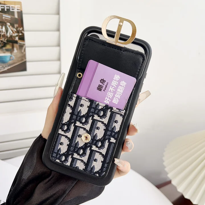 Dior オブリークiphone17promaxケース 名刺入れ