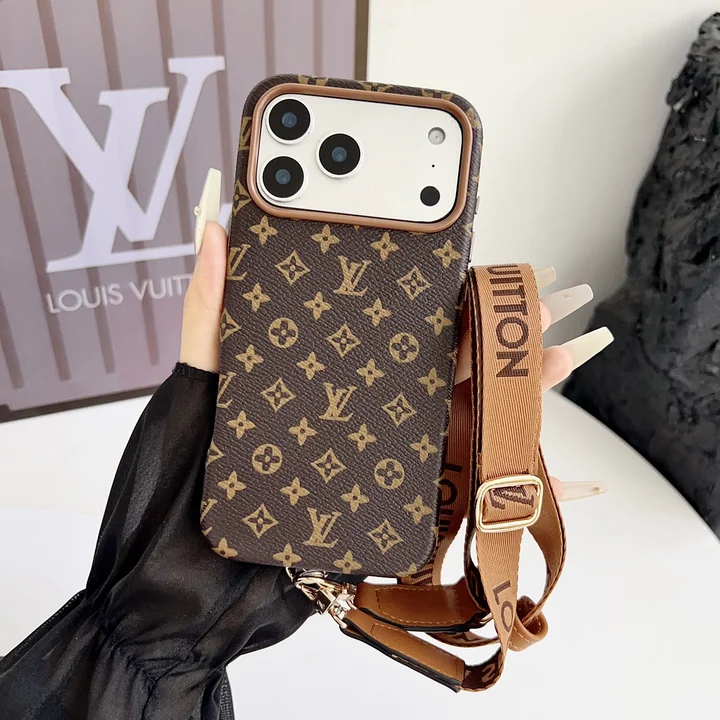 ルイヴィトン iphone17携帯ケース ロングストラップ