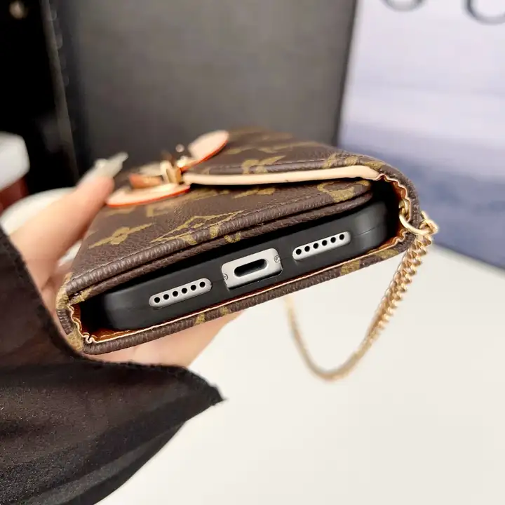 ルイヴィトンiphone17ケース チェーン付き