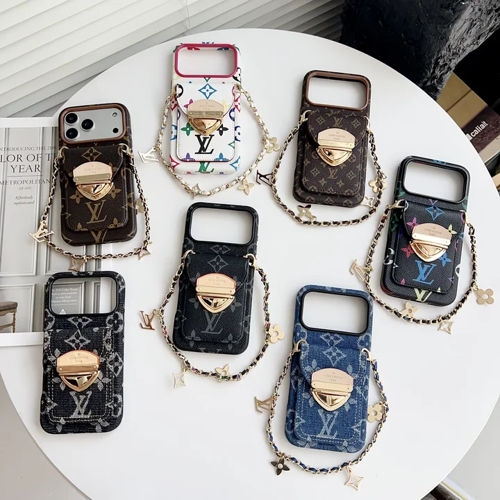 ルイヴィトンiphone17携帯ケース ショートチェーン