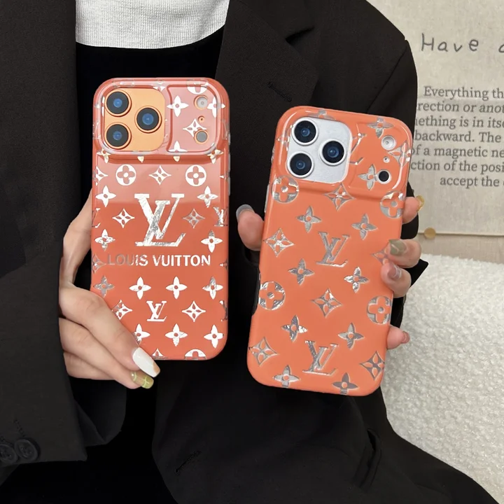 ルイヴィトン iphone17promax ケース オレンジ