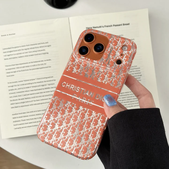 ディオールiphone17ケース オレンジ