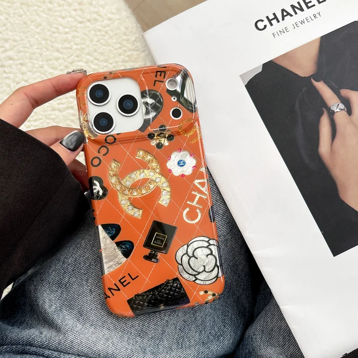 chanel iphone17 proケース オレンジ