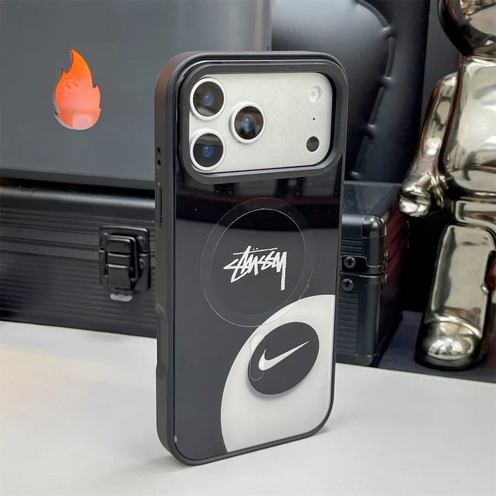 Stussy iphone17airガラスケース