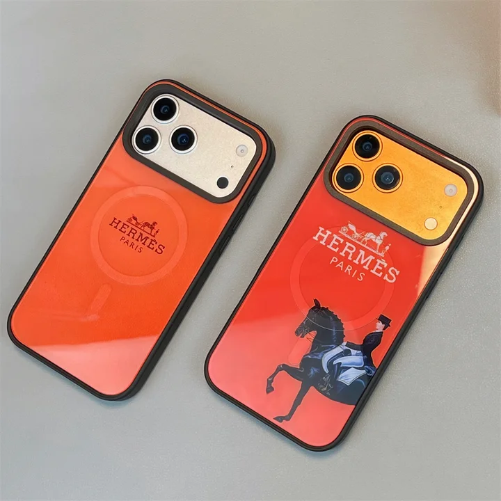 hermes iphone17promaxカバー 大人 可愛い