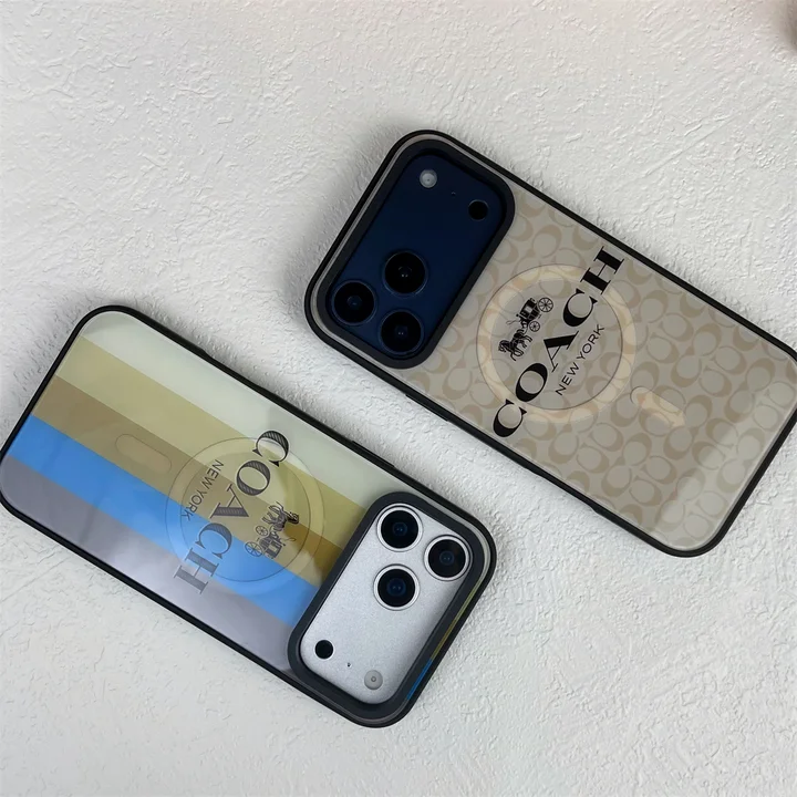 コーチiphone17 proスマホケース 字母プリント