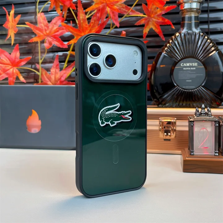 LACOSTE iphone17ケース ワイヤレス充電対応