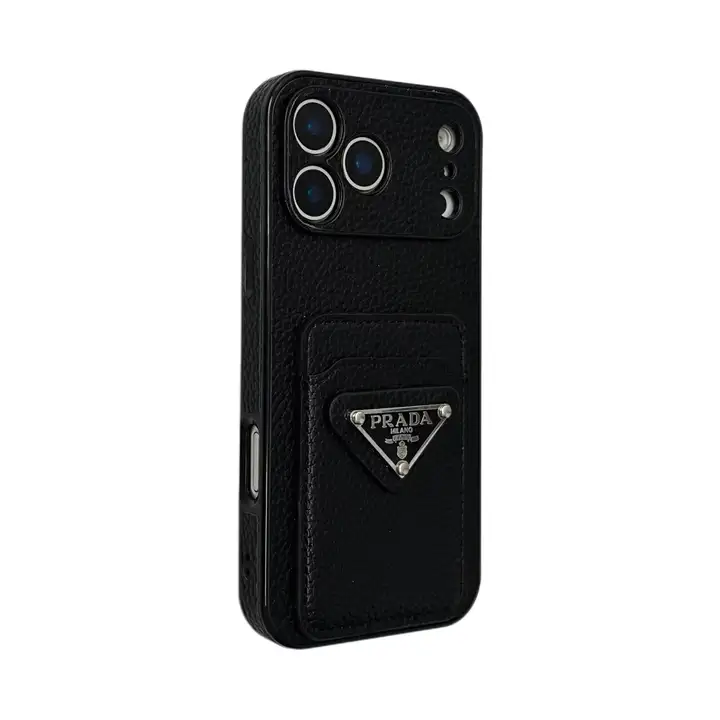 prada 三角ロゴ iphone17ケース