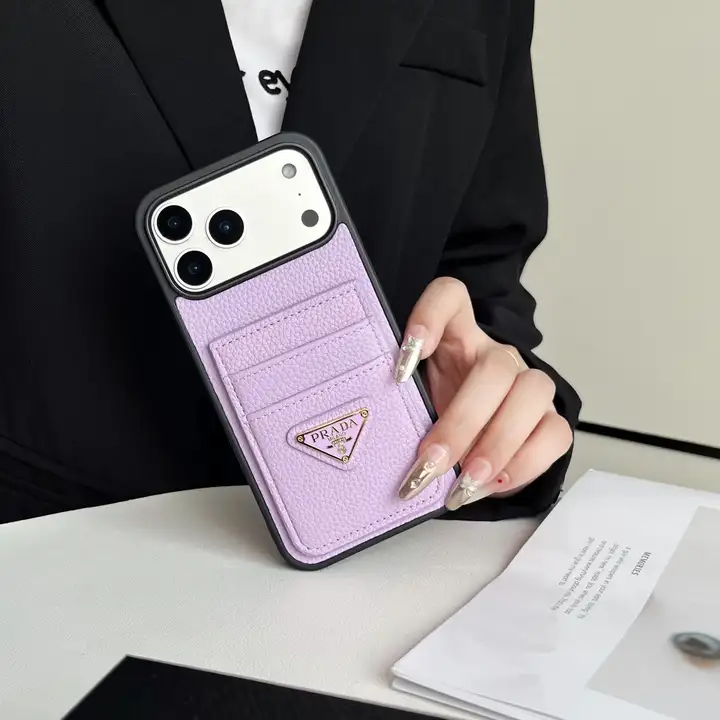 プラダiphone17携帯ケース 三角ロゴ