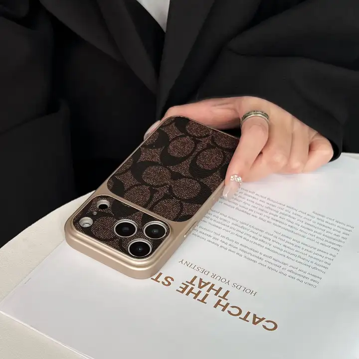 Coach iphone17 proケース 指紋防止