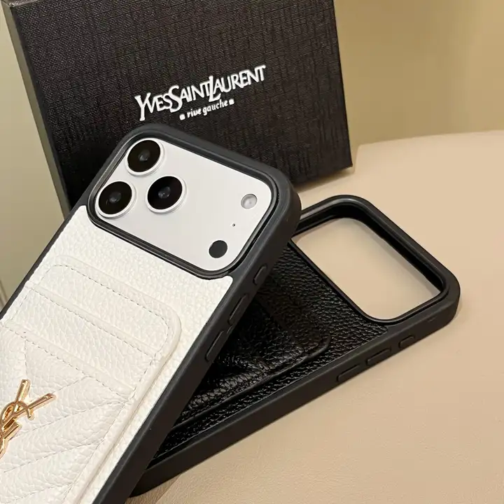 ysl メタルロゴ iphone17ケース