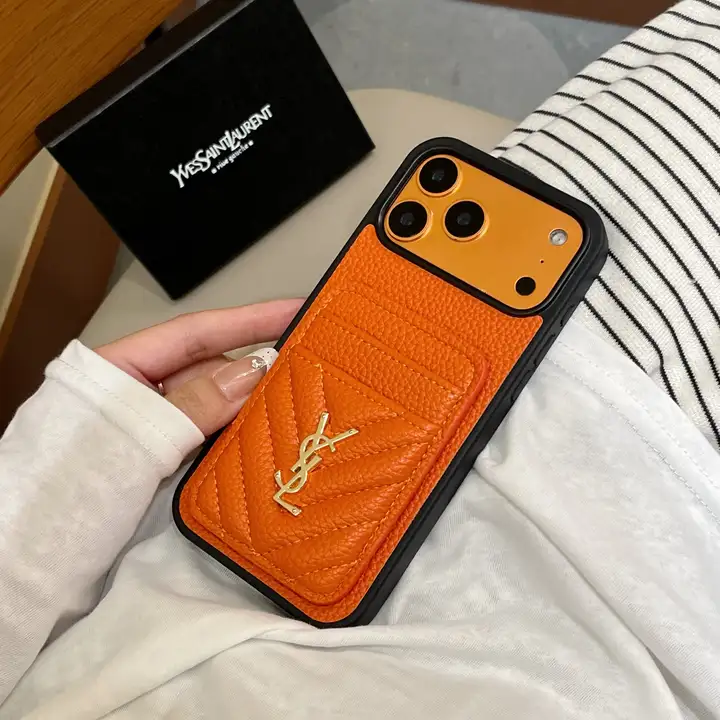 ysl メタルロゴ iphone17ケース