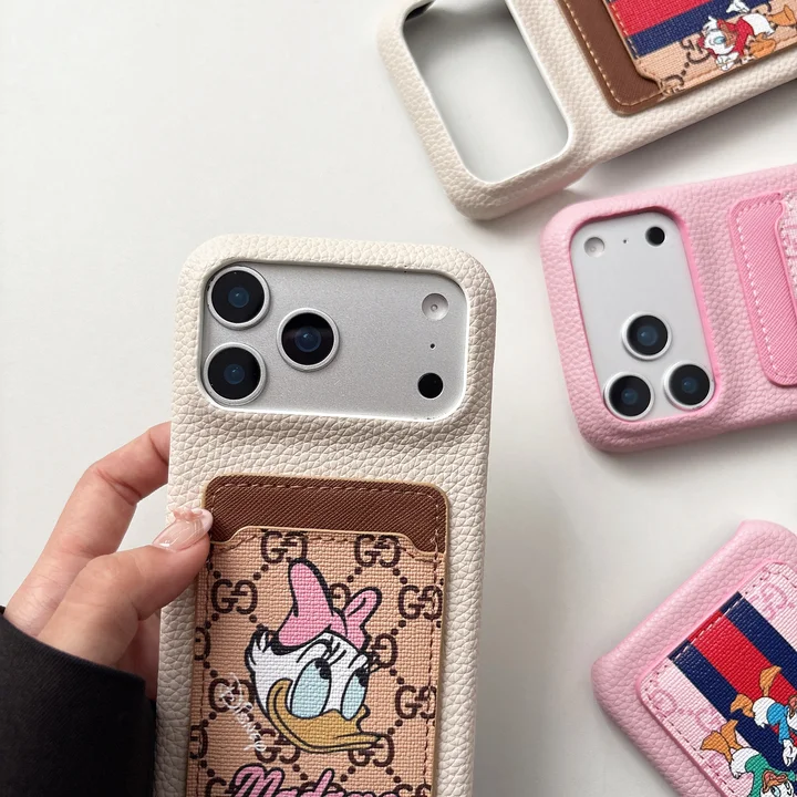 gucci iphone17 pro maxケース 薄型 カード収納