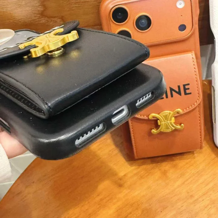 セリーヌiphone17promaxケース 革 レザー