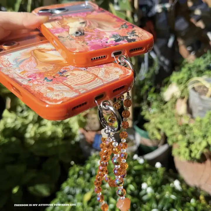 落下防止 iphone17ケース Hermes