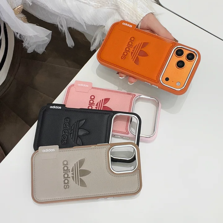 Adidas iphone17promaxレザーケース
