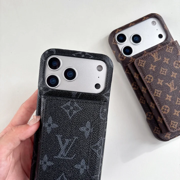 ルイヴィトン  iphone17ケース 財布一体