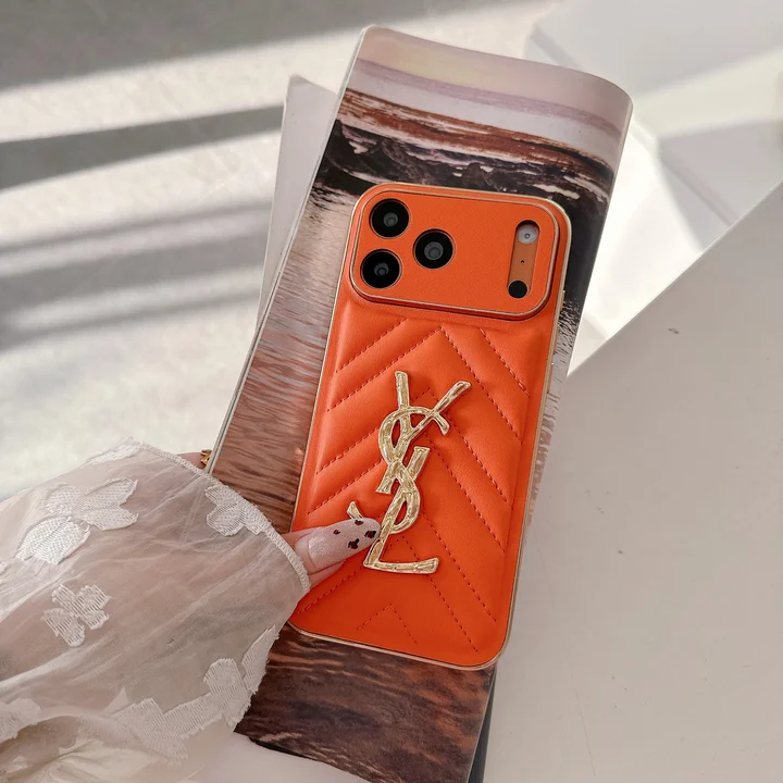 サンローランiphone17promaxケース 電気メッキ