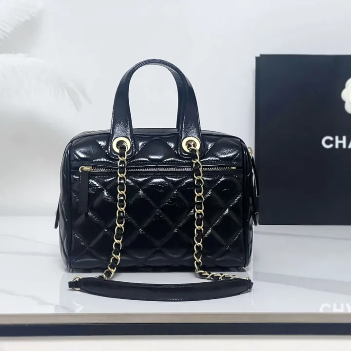 CHANEL ミニボストンバッグ