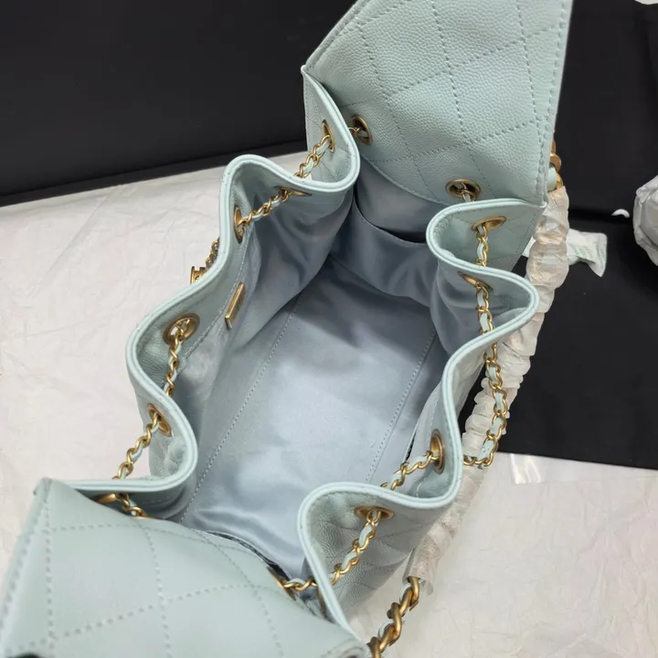 シャネル カーフスキン ハンドバッグ