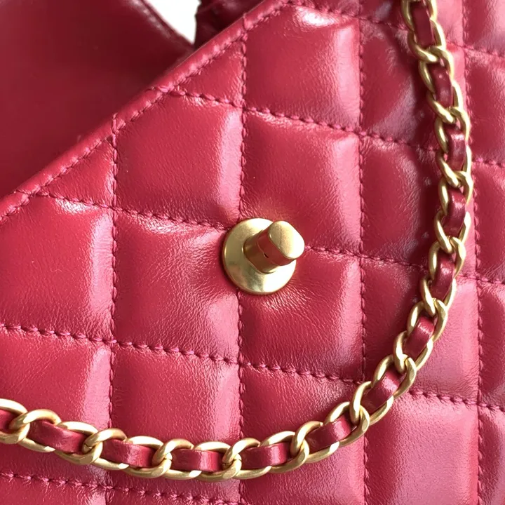 シャネル マトラッセ ケリーハンドバッグ