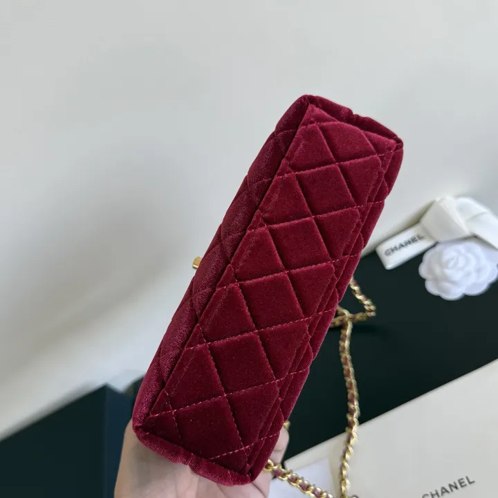 シャネル CCロゴ ハンドル ハンドバッグ