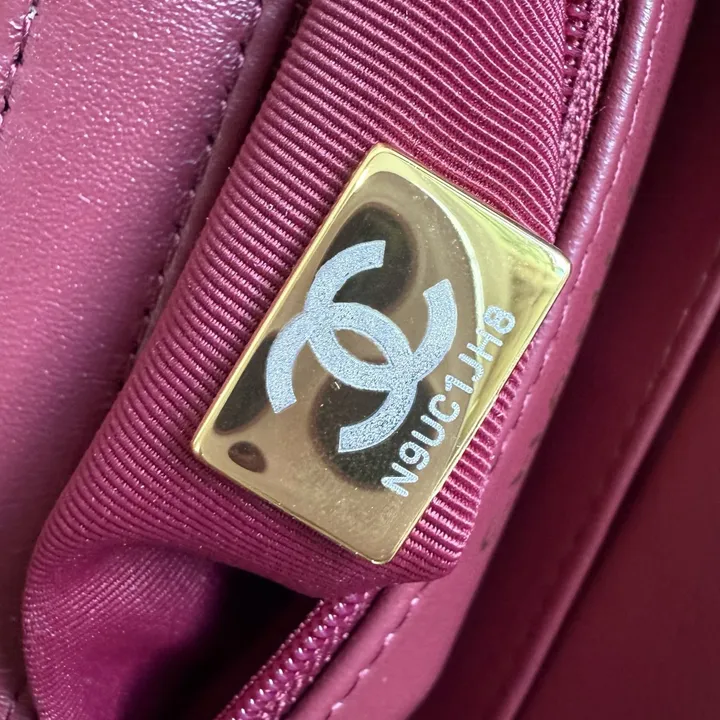 シャネル CCロゴ ハンドル ハンドバッグ