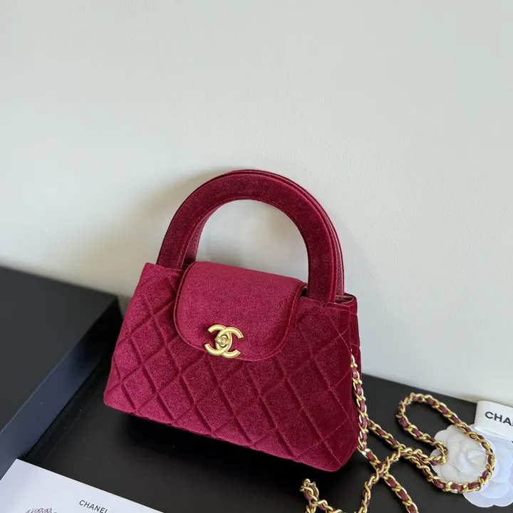 シャネル 風 ハンドル ハンドバッグ