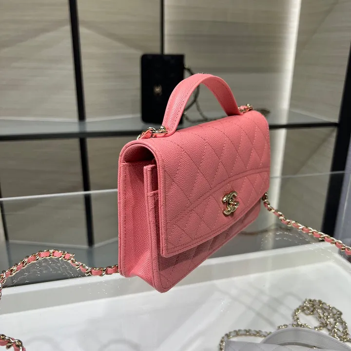 シャネル バッグ ピンク