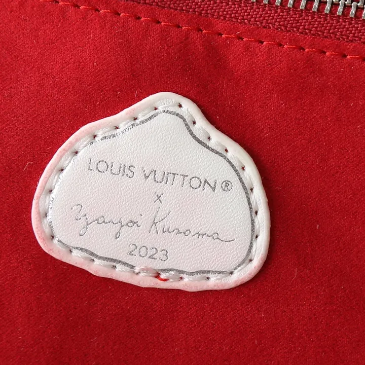 ルイヴィトン トートバッグ 赤い レディース