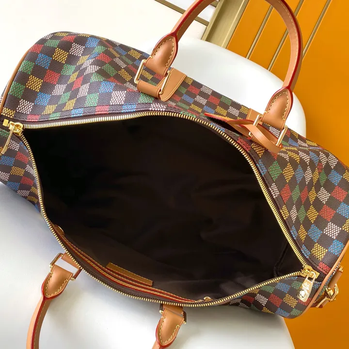 ヴィトン ダミエ キーポル バンドリエール