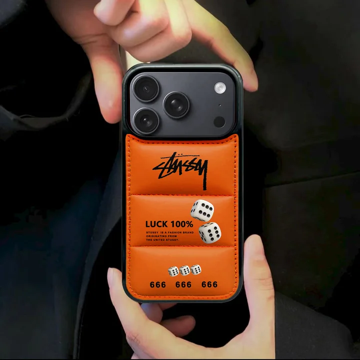 ステューシーiphone17ケース ダウンジャケット