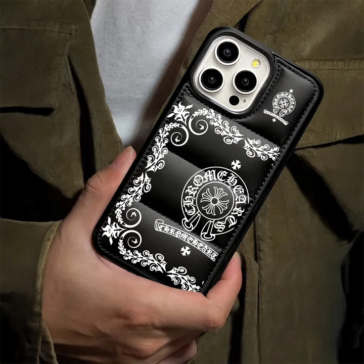 クロームハーツ キルティング iphone17 pro maxスマホケース