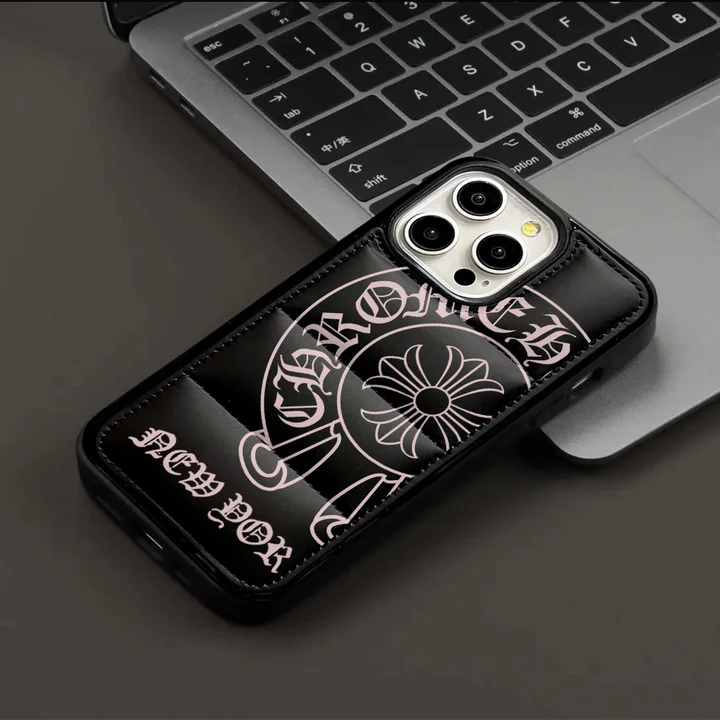 クロームハーツ キルティング iphone17 pro maxスマホケース