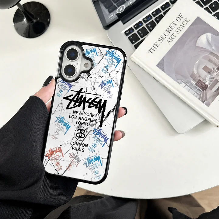 ステューシー Galaxy Z Flip 7ケース おしゃれ