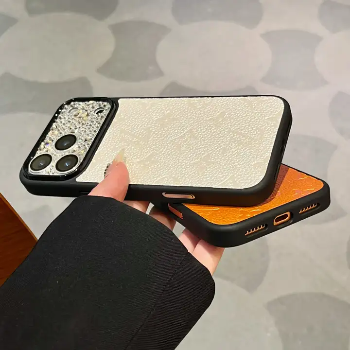 キラキラ vuitton 風 iphone17ケース