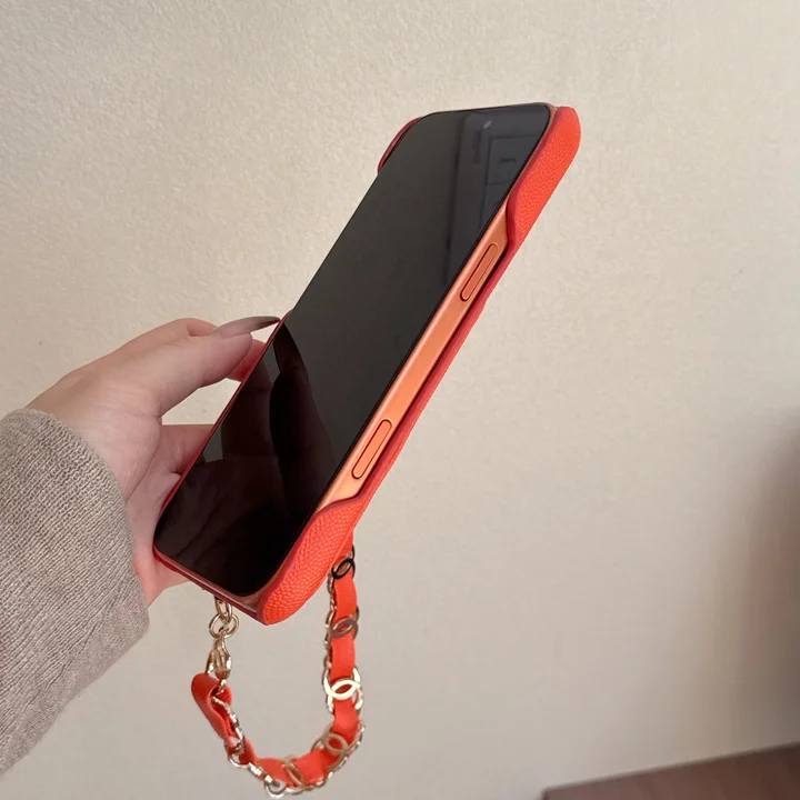 シャネルiphone17pro携帯ケース チェーン付き